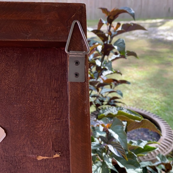 Pottery Barn Large Distressed and Rustic Wooden Peace Sign ☮️✌️🕊 - Picture 9 of 17